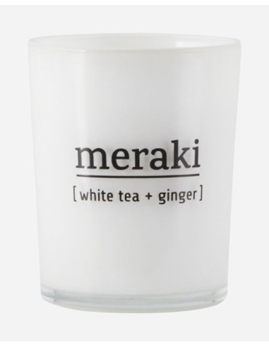 Meraki - Candela Profumata al Tè Bianco e Zenzero