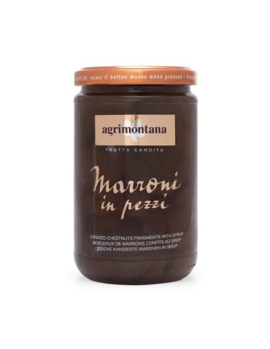 Agrimontana - Marroni Canditi in Pezzi Sotto Sciroppo