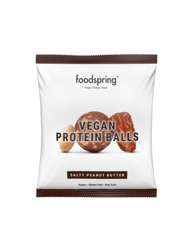 Foodspring - Vegan Protein Balls al Burro di Arachidi Salato