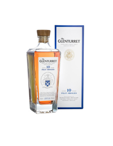Glenturret - Scotch Whisky Single Malt 10 YO Peat Smoke