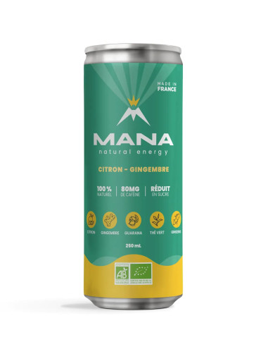 Mana - Energy Drink BIO allo Zenzero