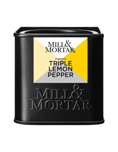 Miscela di Limone Pepe Nero e Pepe di Sichuan di Mill & Mortar