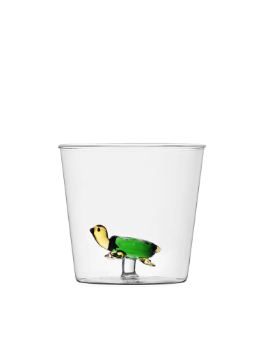 Ichendorf - Bicchiere con Tartaruga Verde in Vetro