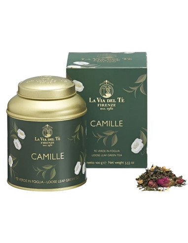La Via del Tè - Tè verde Camille in latta