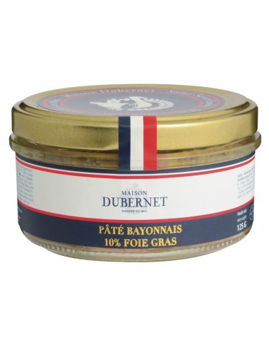 Maison Dubernet Patè Bayonnais 10% Foie Gras