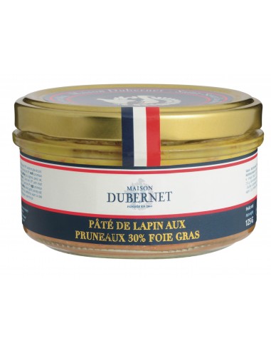 Maison Dubernet Patè di Coniglio con Prugne 30% Foie Gras