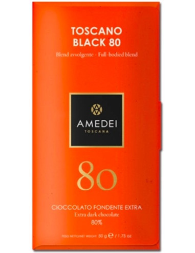 Amedei - Cioccolato Toscano Black 80%
