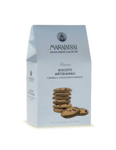 Marabissi - Biscotti Artigianali Cannella, Cioccolato e Arancia