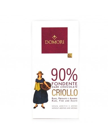 Domori Tavoletta Cioccolato Criollo 90%