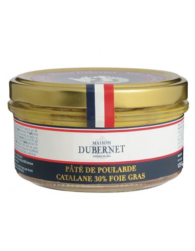 Maison Dubernet Patè Poularde Catalane 30% Foie Gras